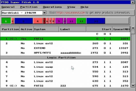 Super Fdisk 1.0