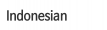  Indonesian 